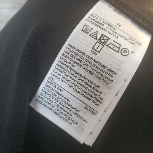 Gap Womans Long Sleeve Swing Dress - Picture 4 of 4